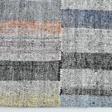 7x10 Soft Pastel Bohemian Hand Woven Turkish Kilim Rug, 220x304Cm
