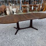 Extensible Baumann table in oak from the 1960s.