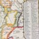 Map of the paths of Santiago de Compostela 1648