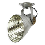 30s wall lamp by Adolf Meyer for Zeiss Ikon with adjustable mirrored shade