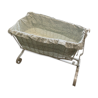 Wrought iron rocking cradle