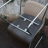Steelcase Strafor chair, sled legs, 1970s