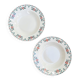 Paire d’assiettes creuses en Terre de Fer Choisy-le-Roi