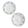 Paire d’assiettes creuses en Terre de Fer Choisy-le-Roi