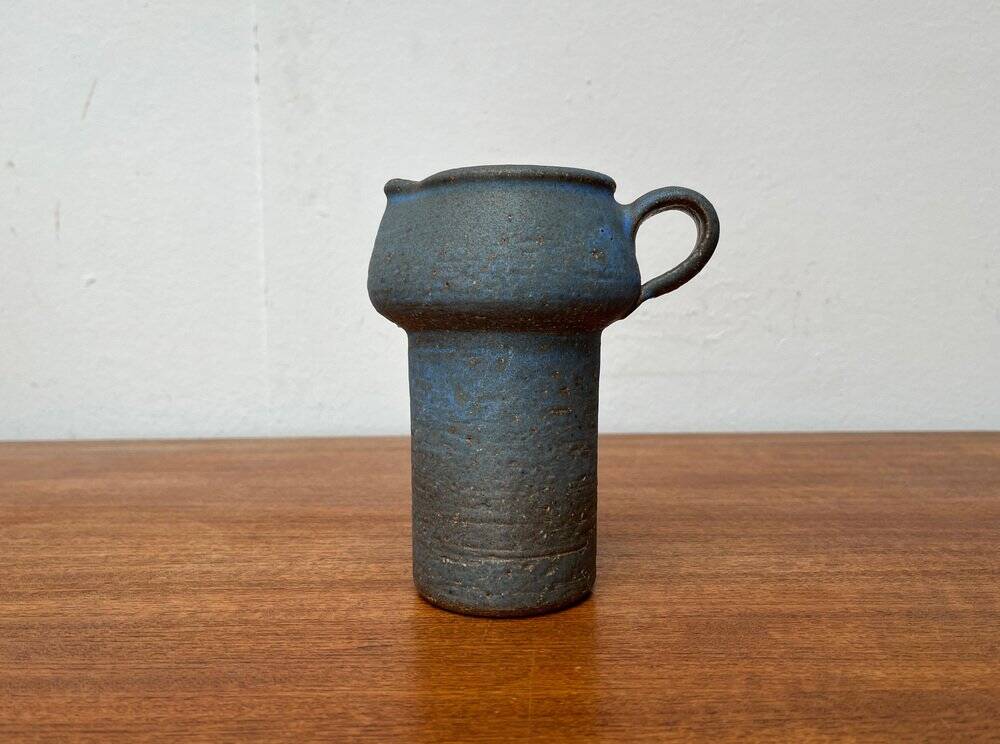 Studio pottery vase by Theodor Bogler for Maria Laach, mid-century German, 1960s.