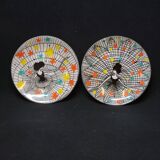 2 Petites Assiettes Fragonard Danseuses