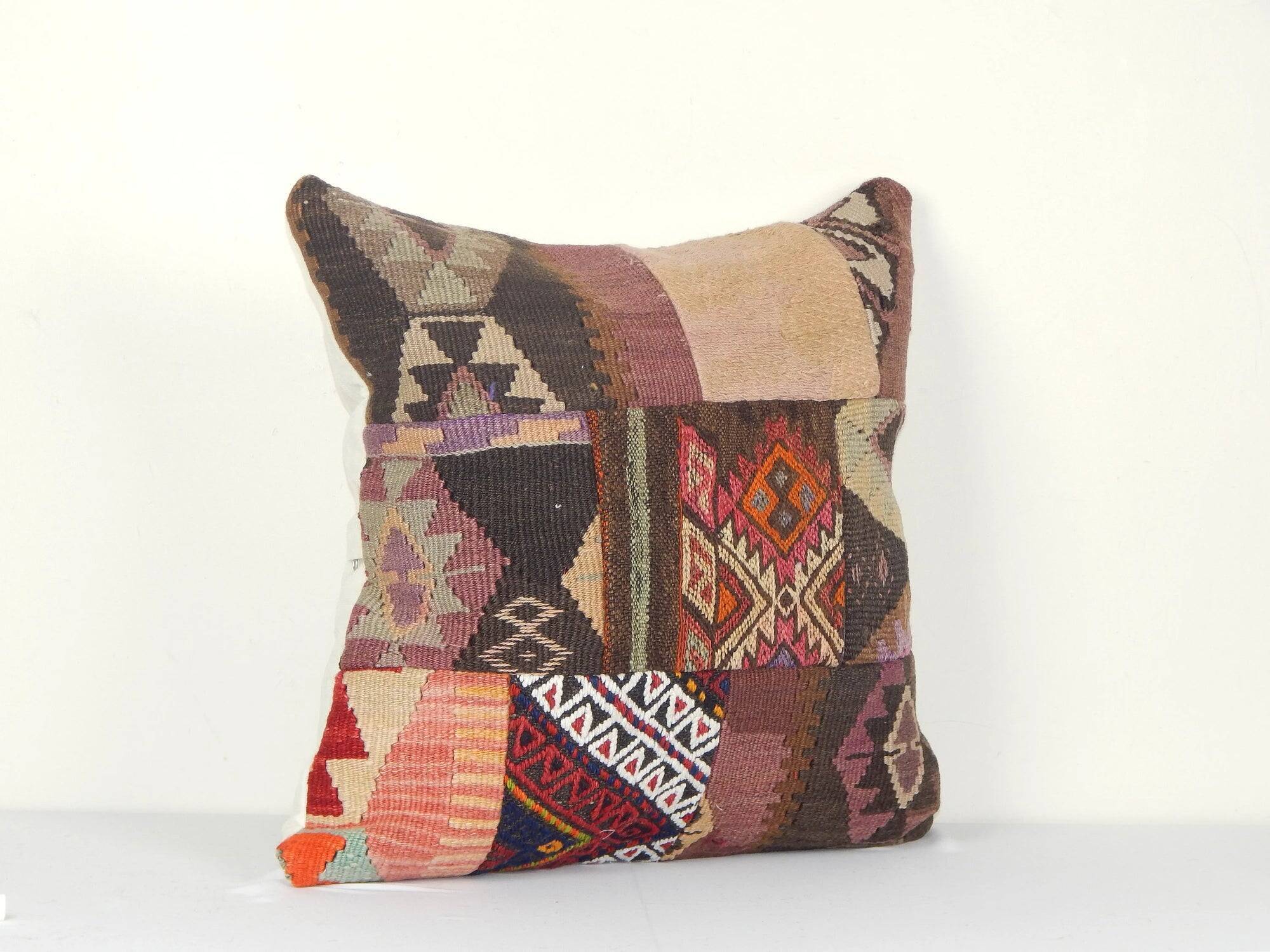 Vintage kilim cushion cover 51x51 cm