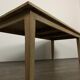 Massive oak dining table