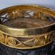 Rattan and brass centerpiece, Italy, 1970
