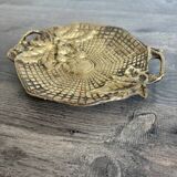 Antique brass bowl in the Nancy School style