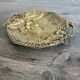 Antique brass bowl in the Nancy School style