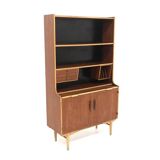 Scandinavian teak secretary, Hugo Troeds, Bjärnum, Sweden, 1950