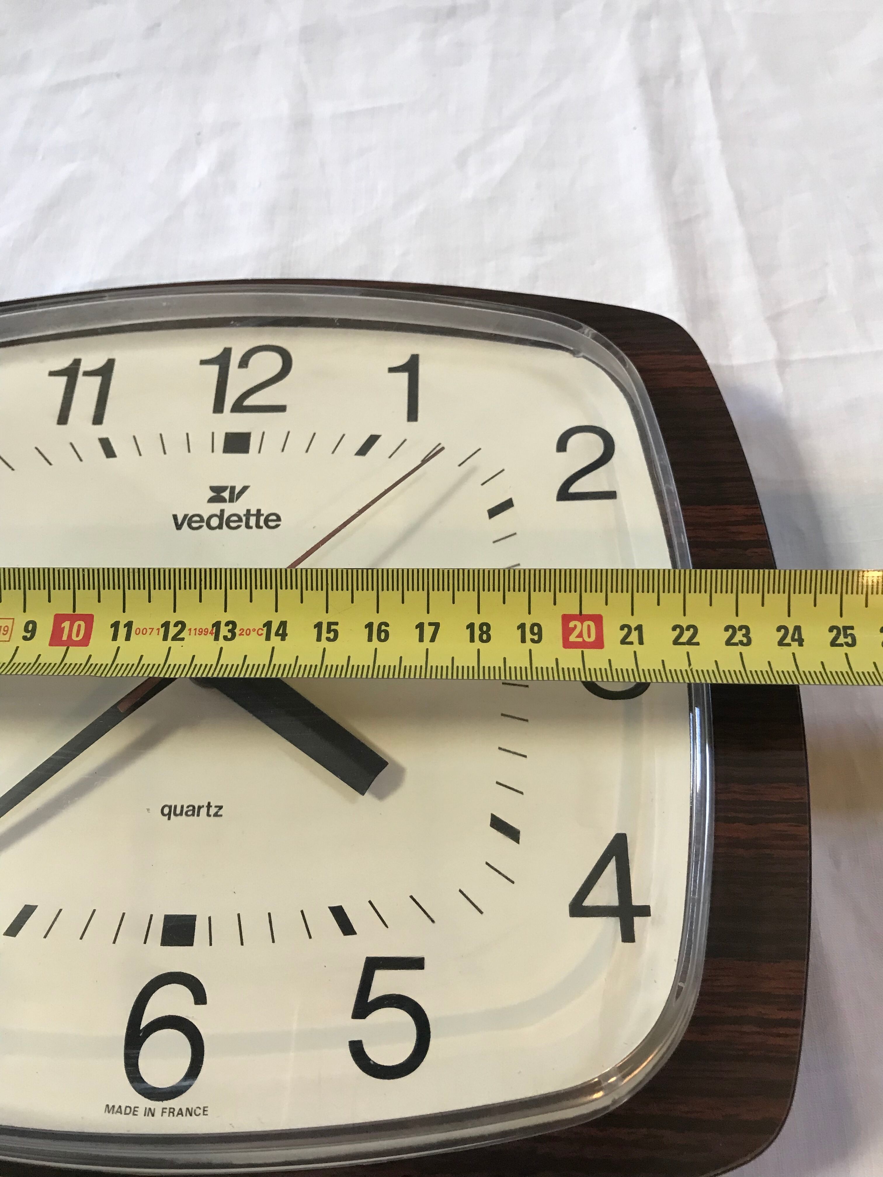 Vintage Formica Wall Clock Featured