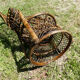 Fauteuil Emmanuelle peacock en rotin