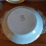 Large antique English-made deep dish
