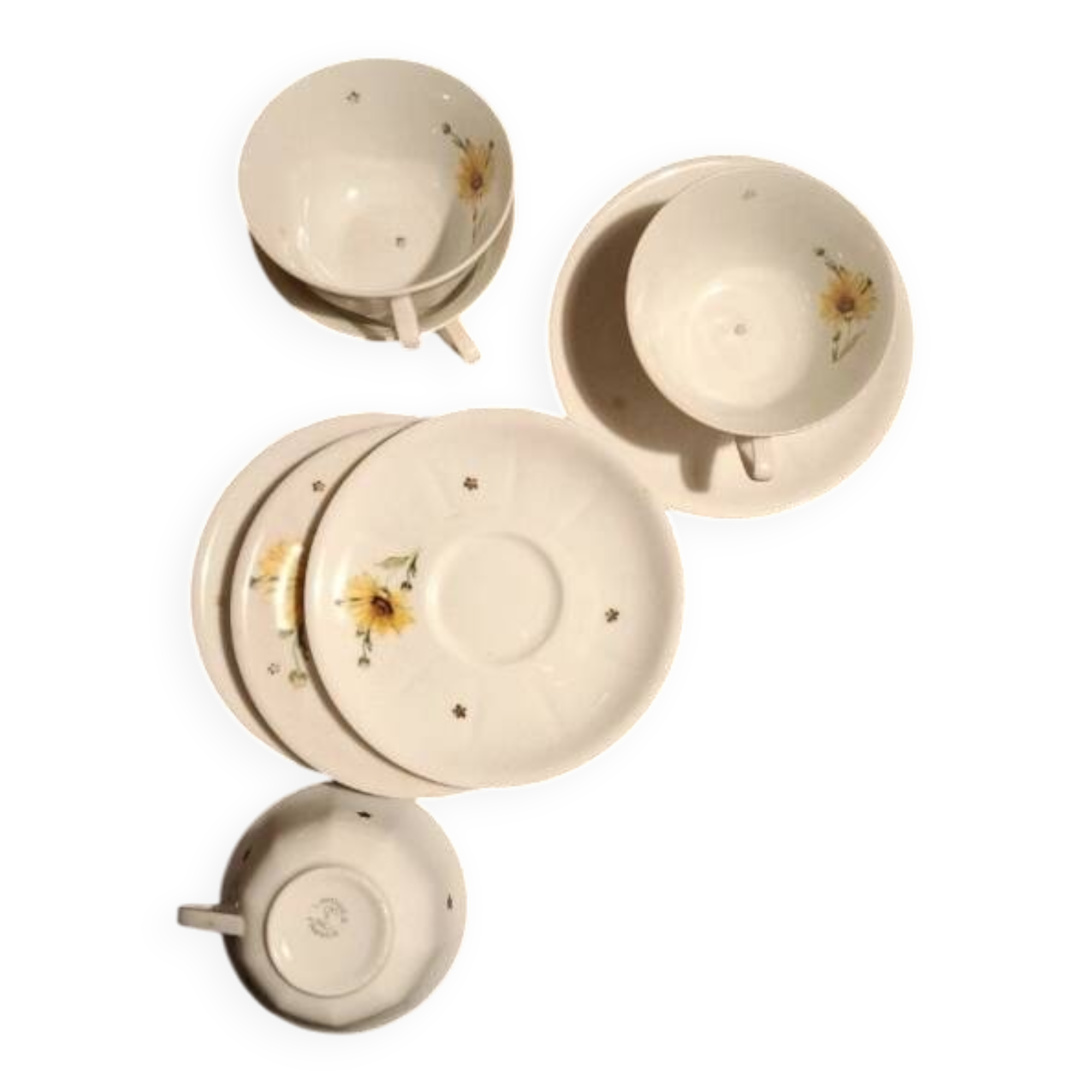 Fine porcelain coffee cups