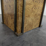 Table en ronce de noyer de Jean Claude Mahey