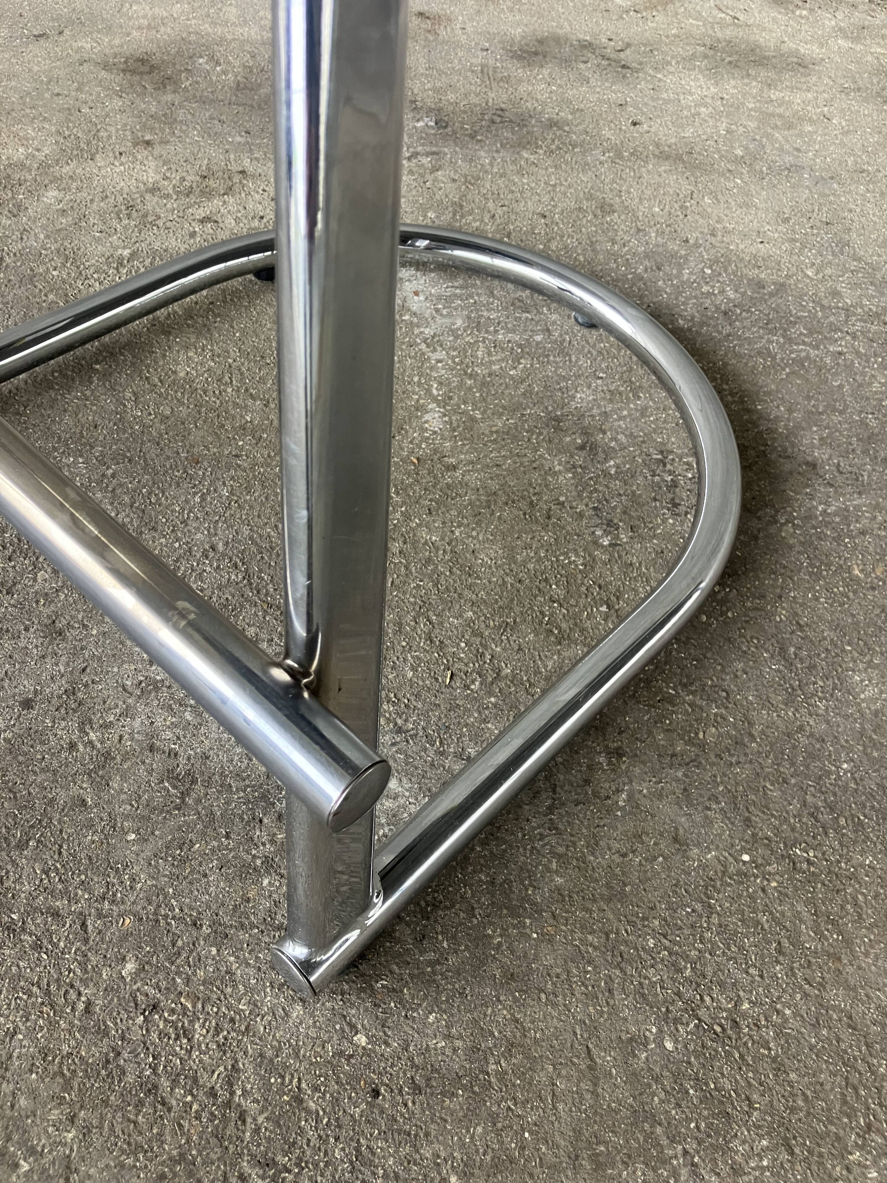 High chairs with plexiglass backrest Mirima, France