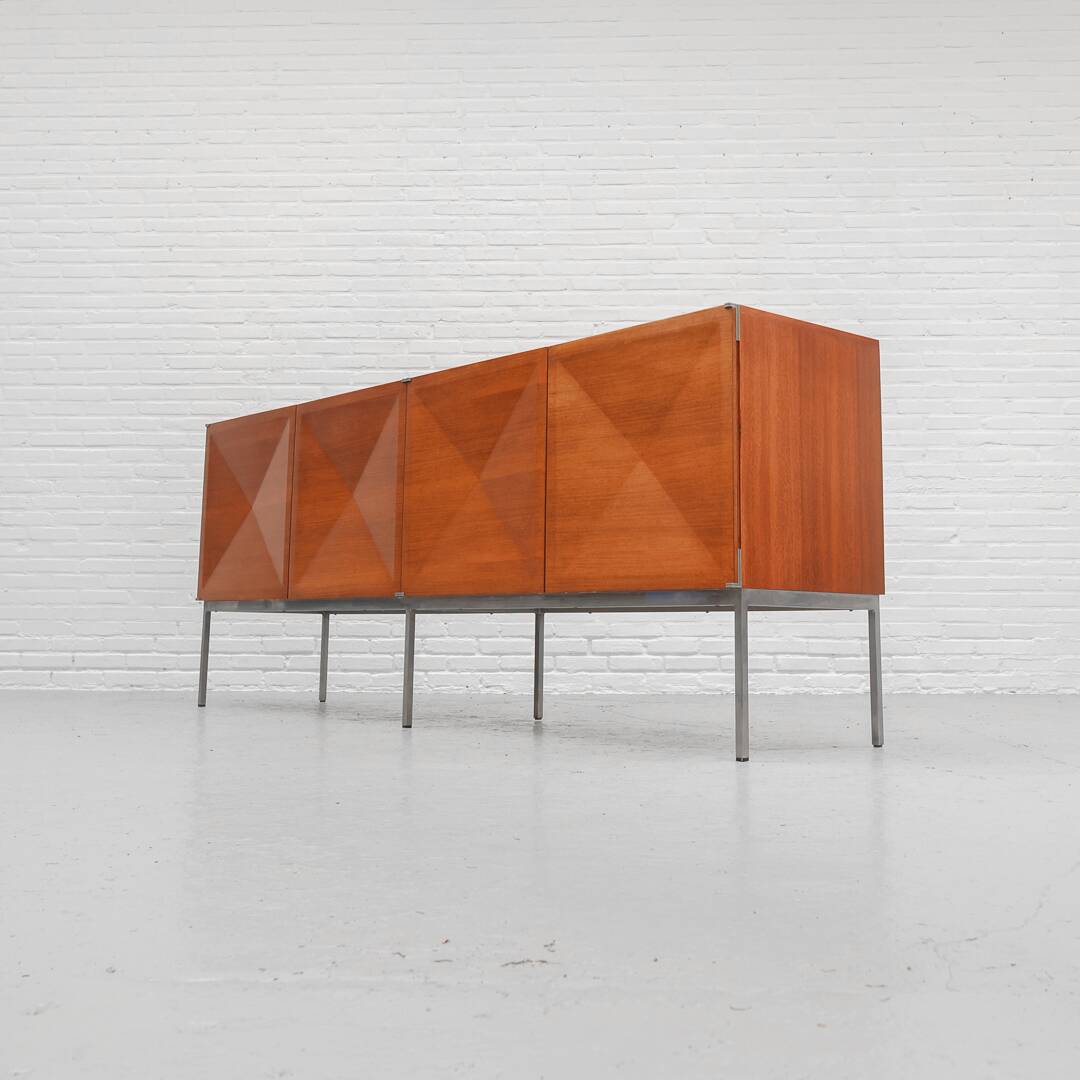 Behr 1307 Diamond Sideboard by Antoine Philippon & Jacqueline Lecoq 1960s
