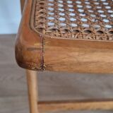 Cannage folding chair 1970