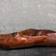 Antique XXL carved solid wood leaf cutter