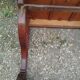 Console ancienne style louis xvi plateau bois
