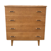 Vintage compass feet chest of drawers