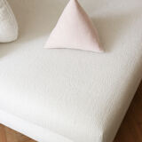 Coussin berlingot rose poudré