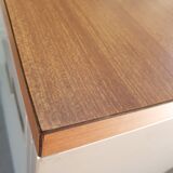 Meuble à clapets 20 cases en métal et formica