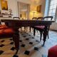 19th century mahogany dining room - Extendable table + Louis-Philippe chairs