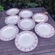 Set of eight hollow plates Villeroy & Boch model CAROLA