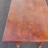 Table with turned legs