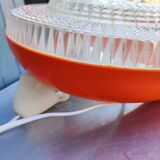 Vintage 1970, suspension Space age UFO orange