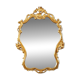 Miroir en bois sculpté et doré style Barocchetto