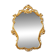 Miroir en bois sculpté et doré style Barocchetto