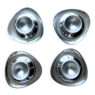 70's stainless steel egg cups