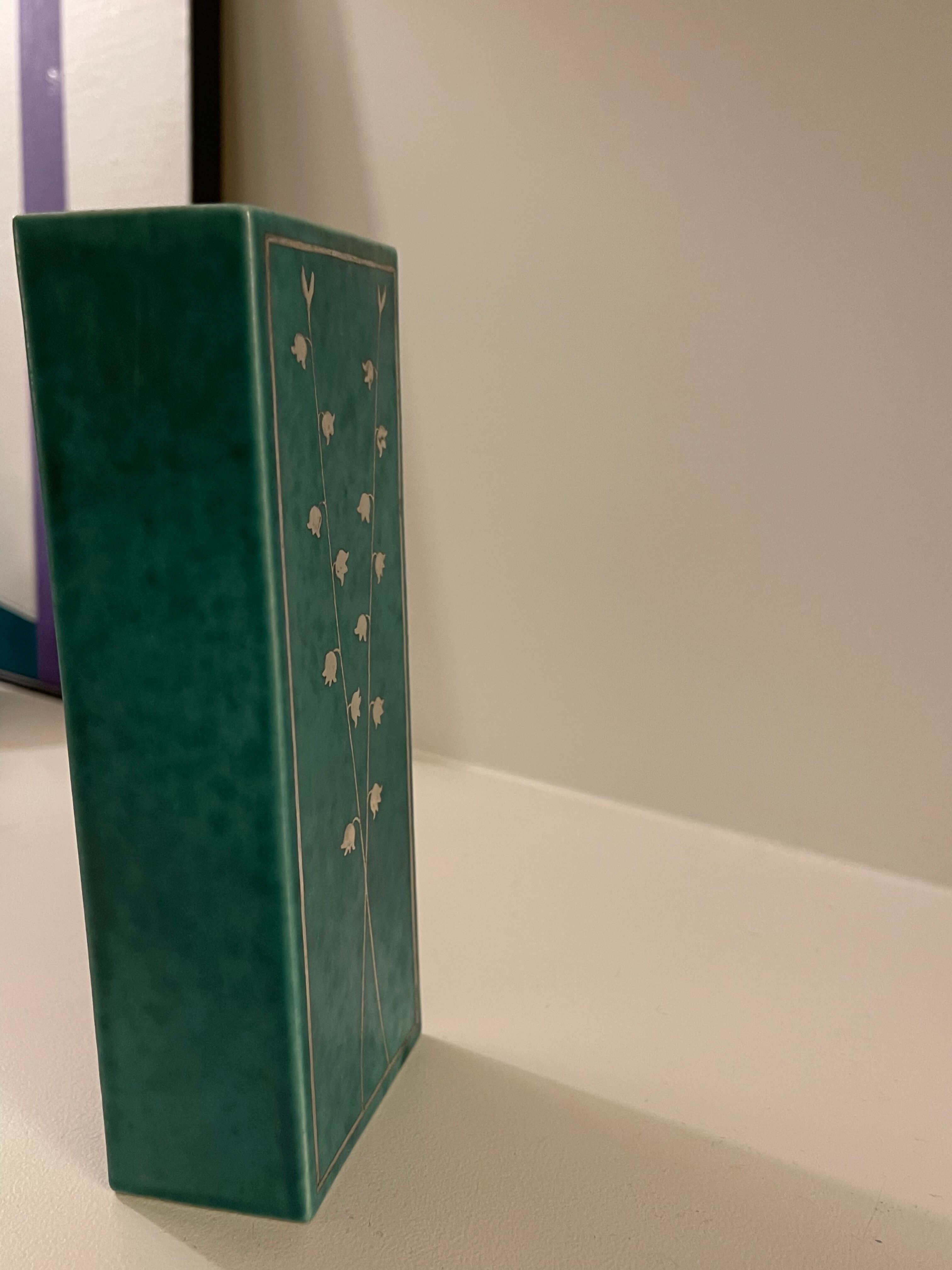 Vase Gustavsberg argenta wilhelm kage