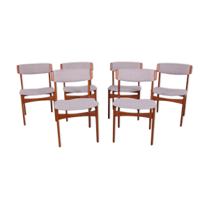 lot de 4 chaises, années