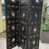 Old wooden screen