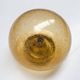Amber colored mushroom ceiling or wall lamp, 1960s