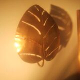 Wall light golden leaf