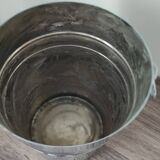 Vintage silver-plated metal champagne bucket