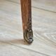 Louis XV bedside table in marquetry