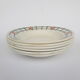 Set of 6 old St Amandinoise St Amand vintage soup plates