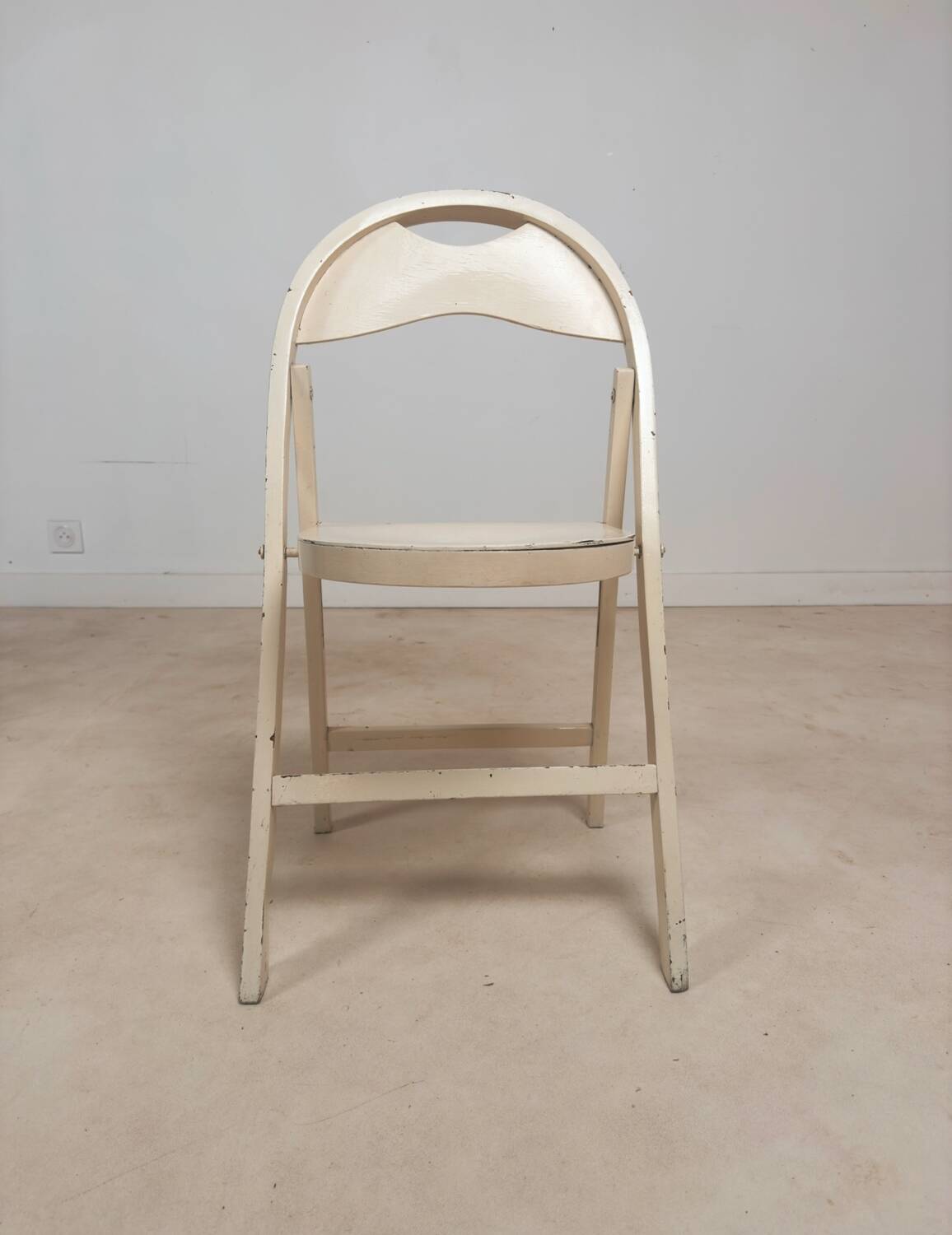 Set of 5 folding chairs from the 1930s by Thonet Mundus.