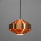 Copper Pendant by Jo Hammerborg for Fog & Morup, 1960s