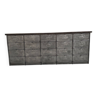 Roneo 50s flip top cabinet