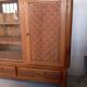 Display buffet in cherry veneer and natural wood.