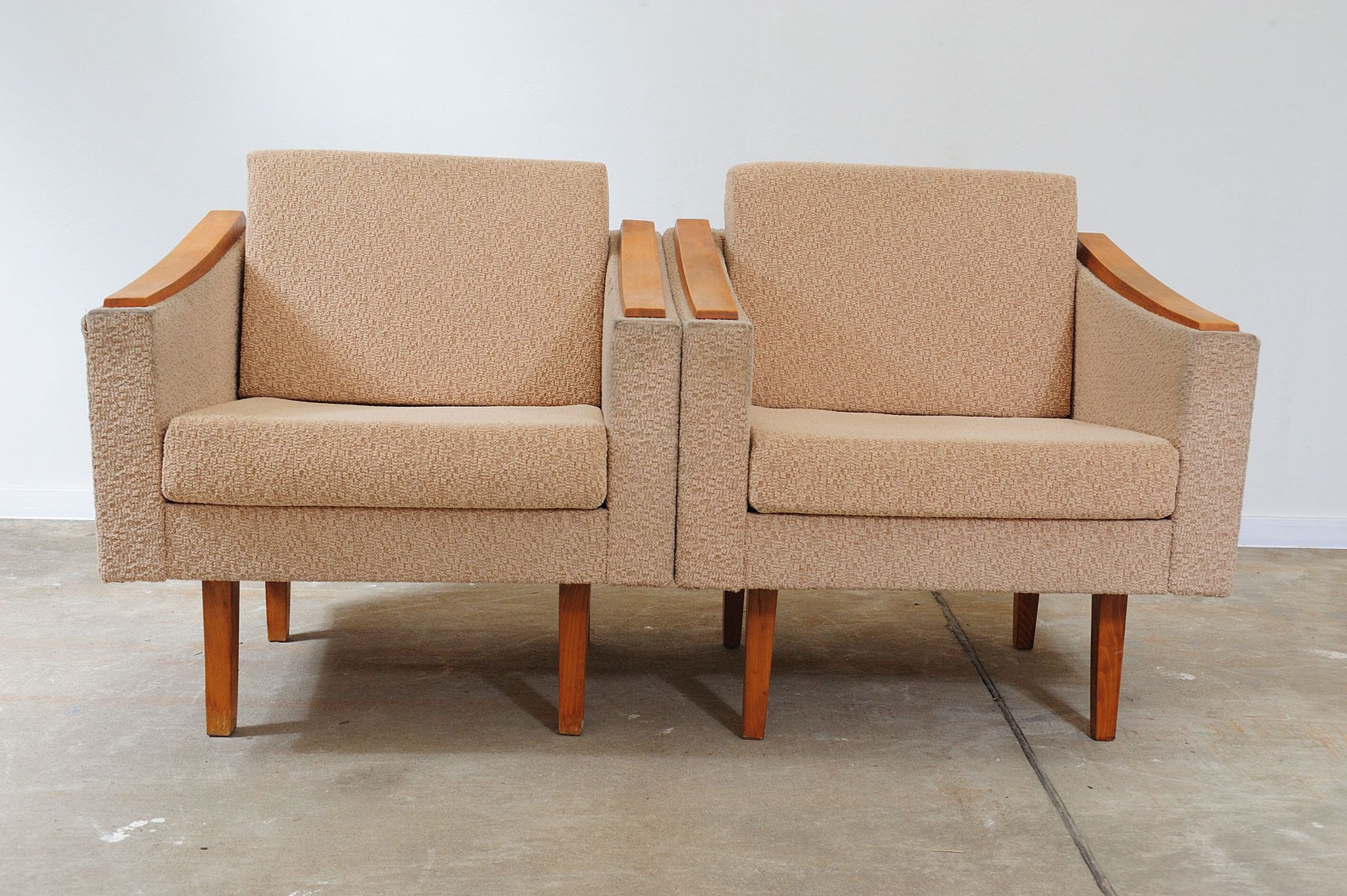 Paire de fauteuils années 1970 Tchécoslovaquie