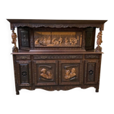Antique monumental sideboard, credenza